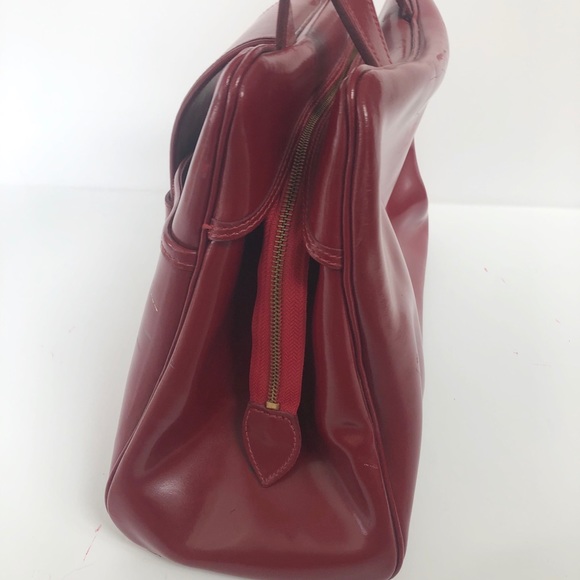 J&M Davidson red leather bag - Picture 3 of 4